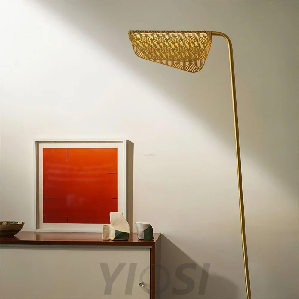 Mediterranea Floor Lamp ∅ 19.3″ - Bent-1-Yiosilamp