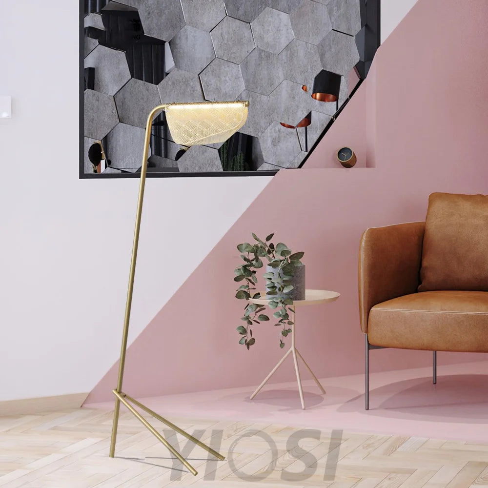 Mediterranea Floor Lamp ∅ 19.3″ - Bent-1-Yiosilamp