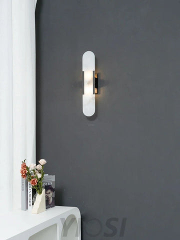 Melange Alabaster Wall Lamp - Yiosilamp