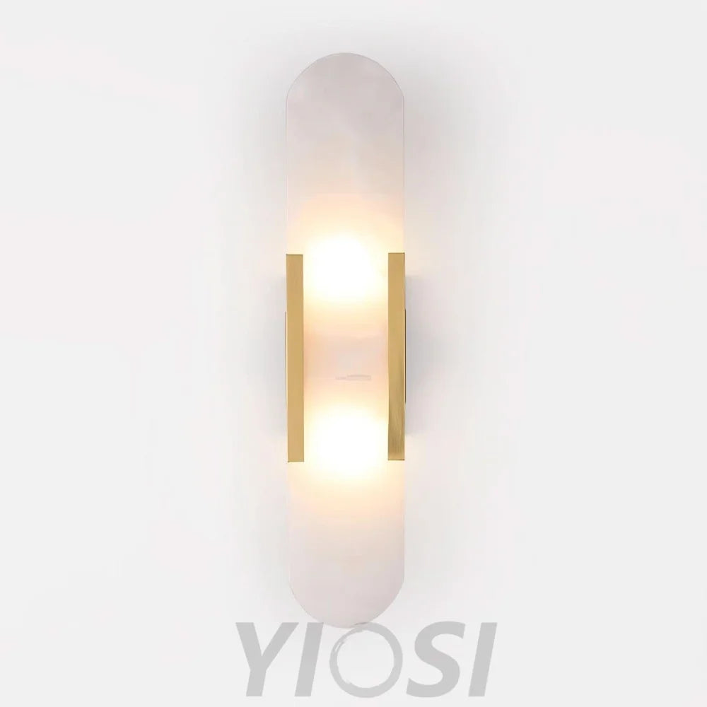 Melange Alabaster Wall Lamp - Yiosilamp