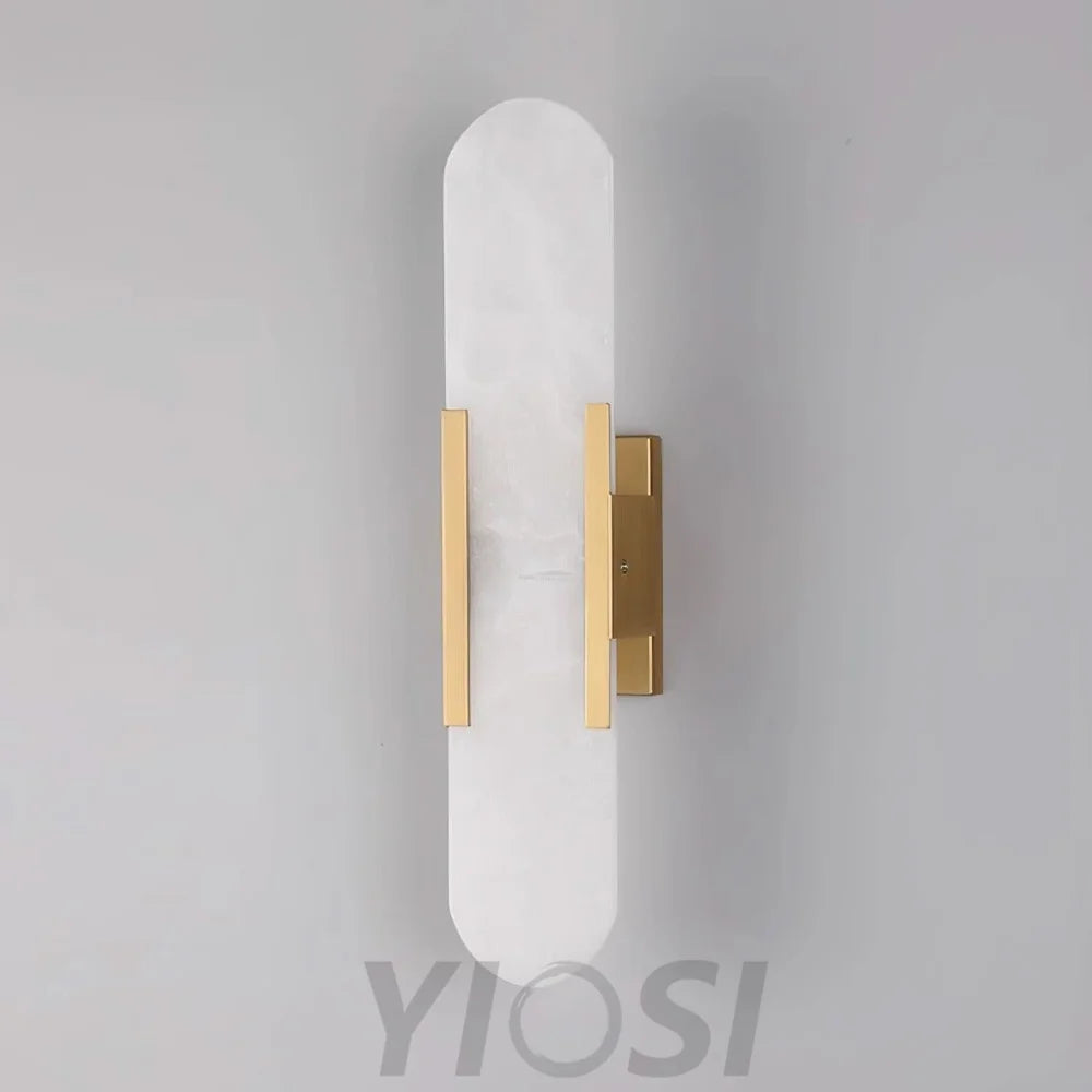 Melange Alabaster Wall Lamp - Yiosilamp