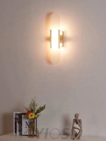 Melange Alabaster Wall Lamp - Yiosilamp