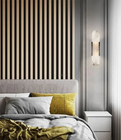 Melange Alabaster Wall Lamp - Yiosilamp