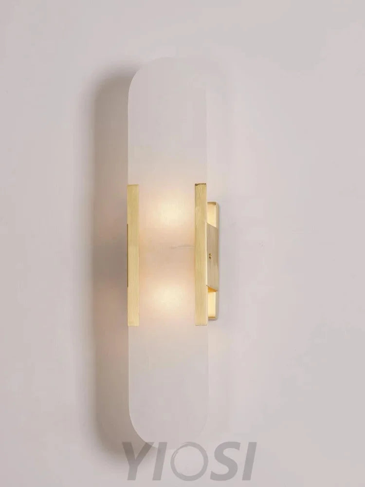 Melange Alabaster Wall Lamp - Yiosilamp