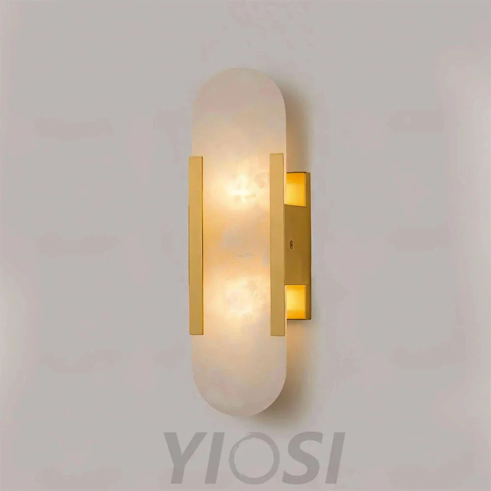 Melange Alabaster Wall Lamp - Yiosilamp