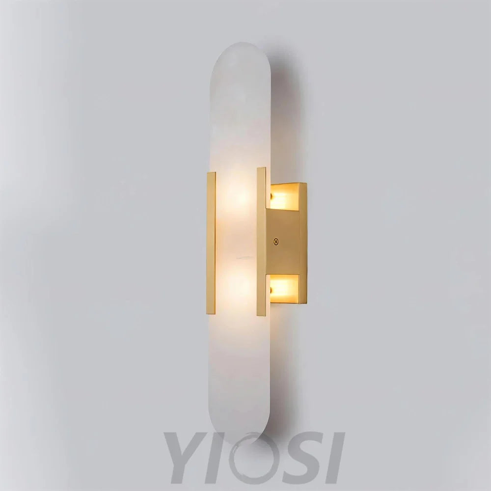 Melange Alabaster Wall Lamp - Yiosilamp