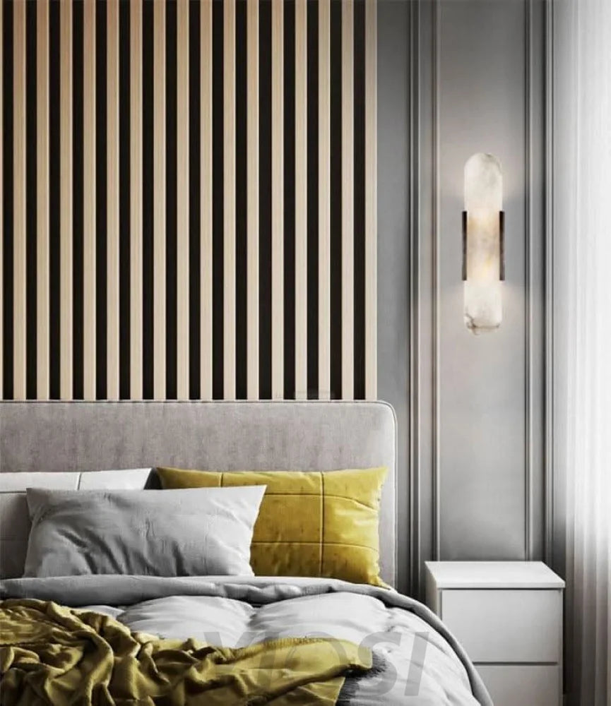 Melange Alabaster Wall Lamp - Yiosilamp