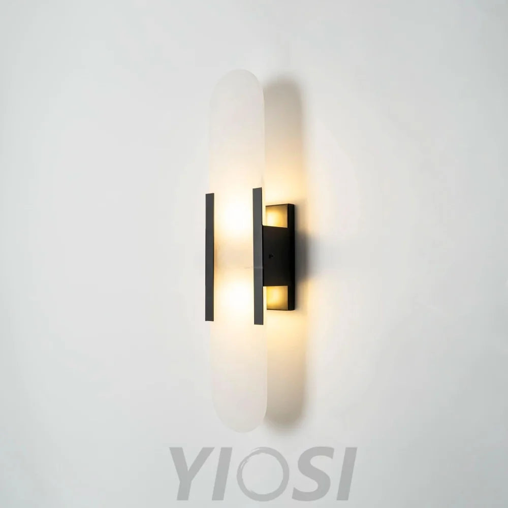 Melange Alabaster Wall Lamp - Yiosilamp