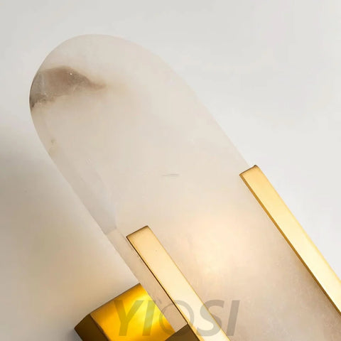 Melange Alabaster Wall Lamp - Yiosilamp