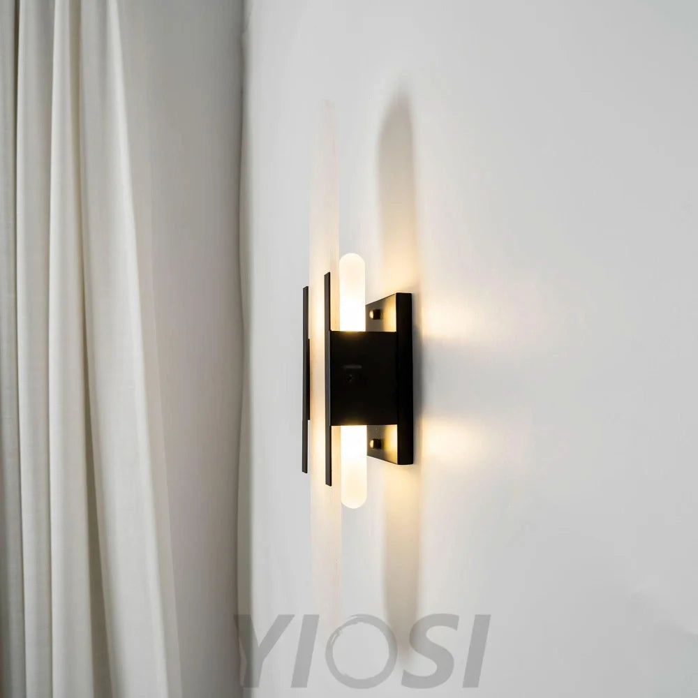 Melange Alabaster Wall Lamp - Yiosilamp