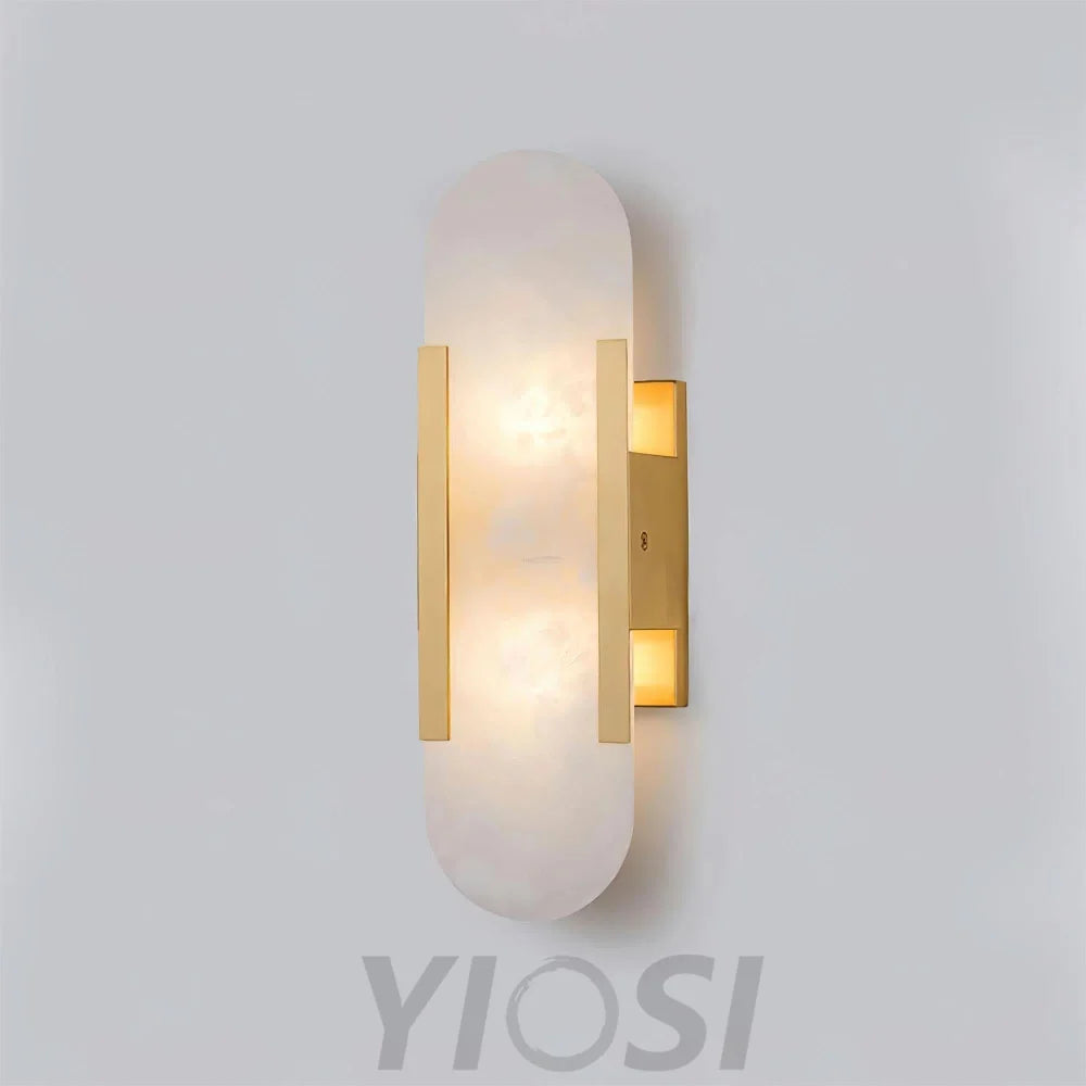 Melange Alabaster Wall Lamp - Yiosilamp