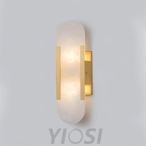 Melange Alabaster Wall Lamp - Yiosilamp