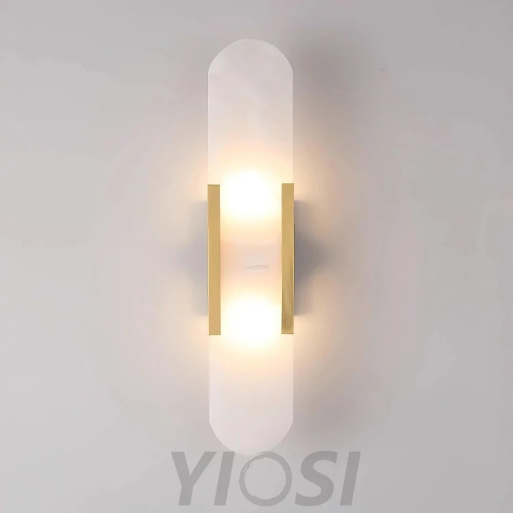 Melange Alabaster Wall Lamp - Yiosilamp