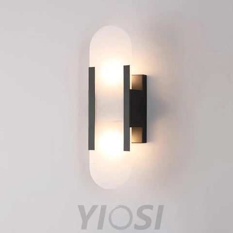 Melange Alabaster Wall Lamp - Yiosilamp