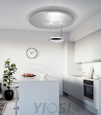 Mercury Ceiling Lamp ∅ 23.6 - Glistening, Semi Flush Mounts-1-Yiosilamp
