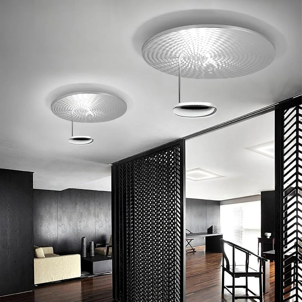 Mercury Ceiling Lamp ∅ 23.6 - Glistening, Semi Flush Mounts-1-Yiosilamp