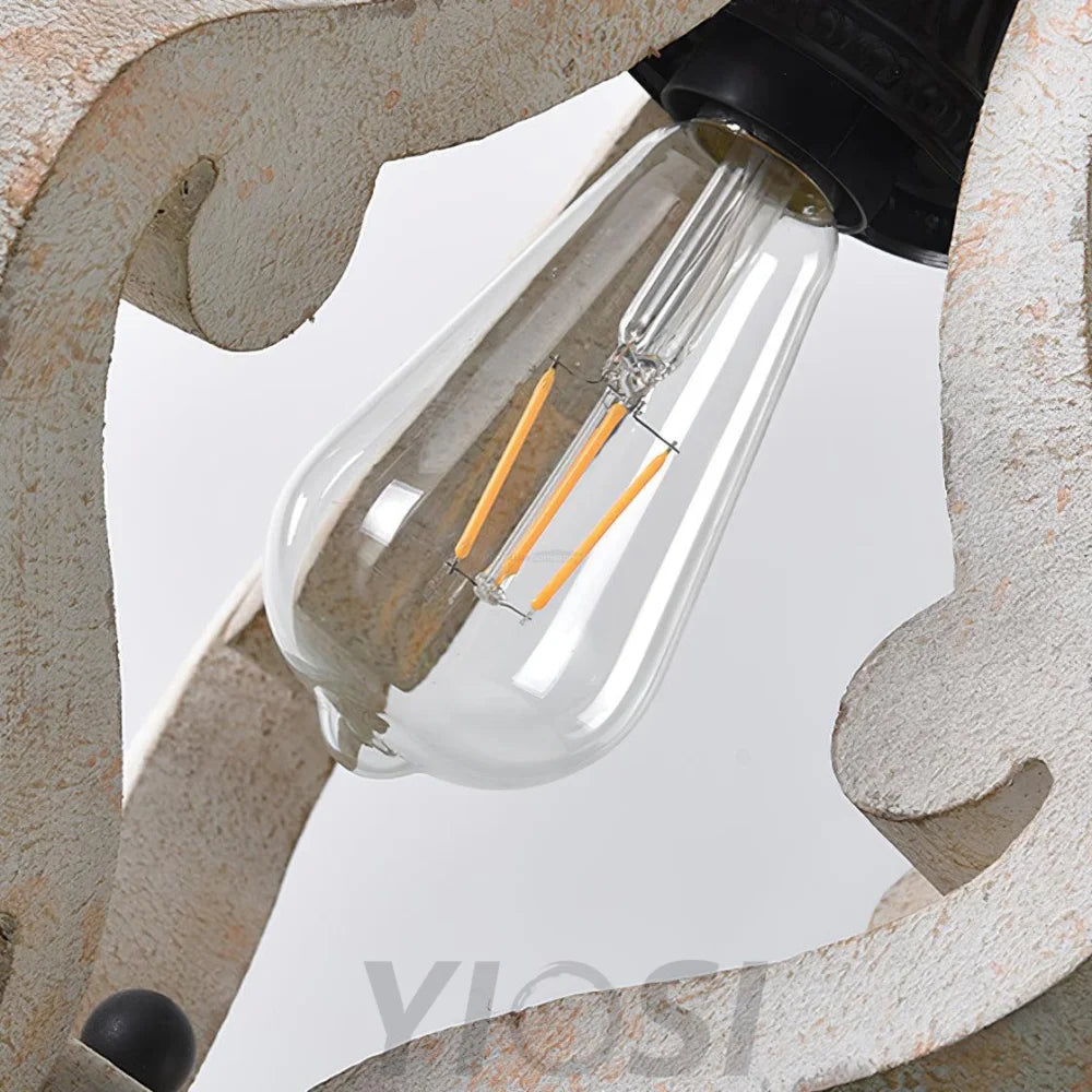 Mertz Pendant Φ 13″ x H 21.7″ / Dia 33cm x H 55cm / Old White Pendant light