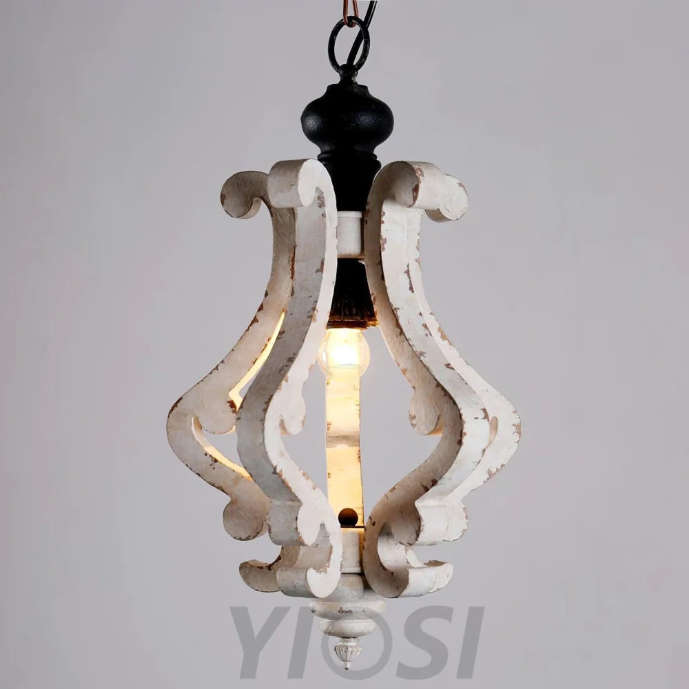 Mertz Pendant Φ 13″ x H 21.7″ / Dia 33cm x H 55cm / Old White Pendant light