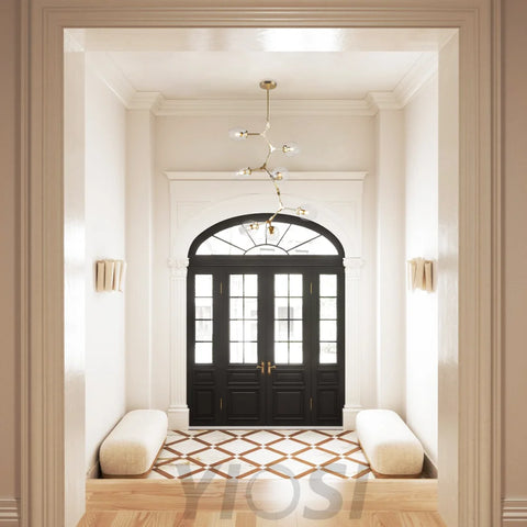 Metal Vertical Globe Bubble Chandelier Branch - Branch-1-Yiosilamp