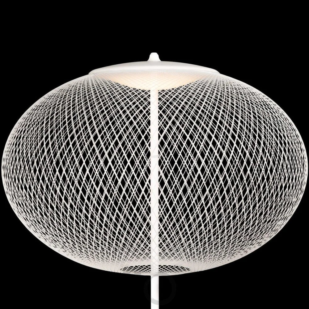 Metallic Meshwork Floor Lamp  ∅ 19.7″ - Metallic Meshwork-1-Yiosilamp