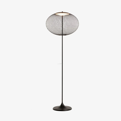 Metallic Meshwork Floor Lamp  ∅ 19.7″ - Metallic Meshwork-1-Yiosilamp