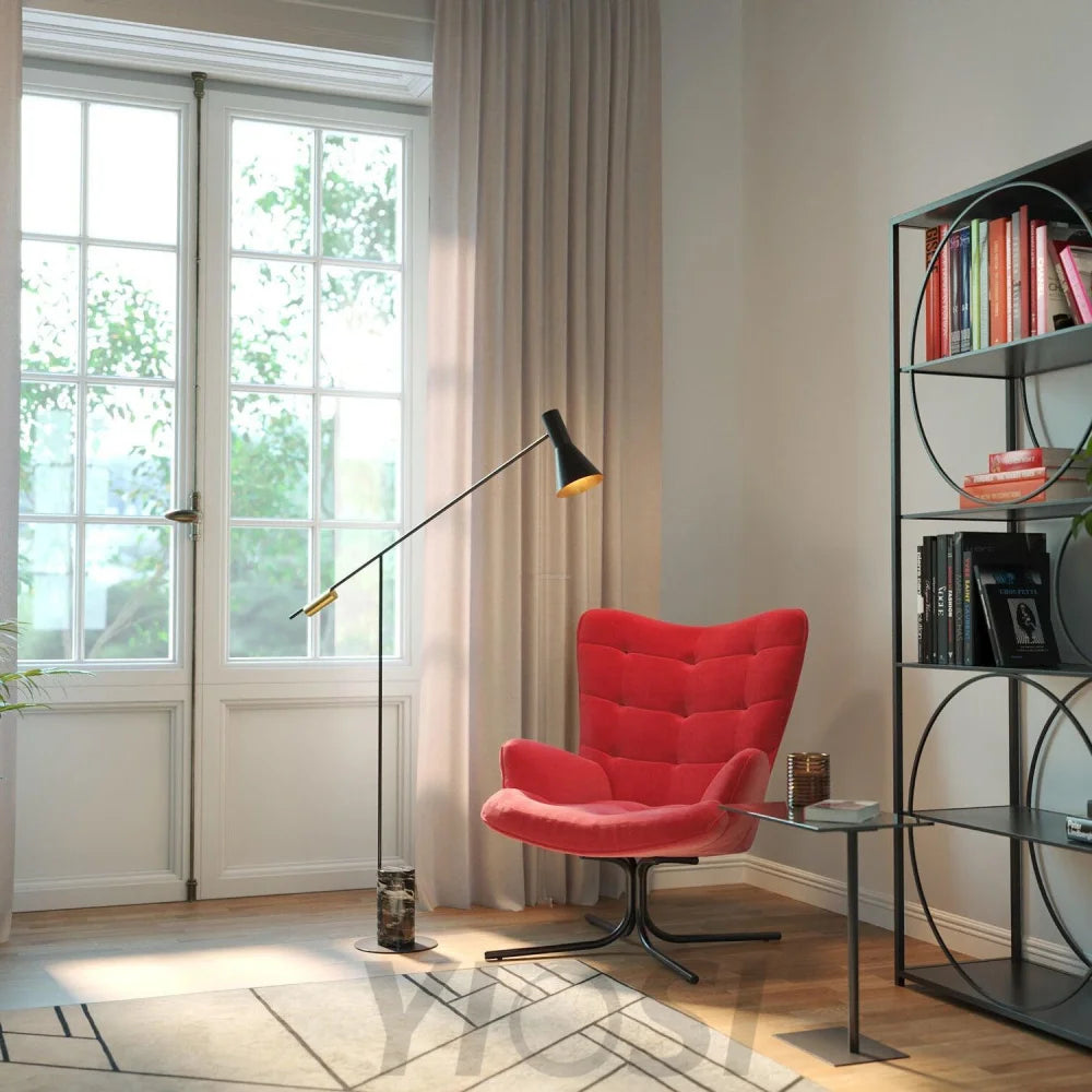 Metro Floor Lamp ∅ 43.3″ - Flexible-1-Yiosilamp