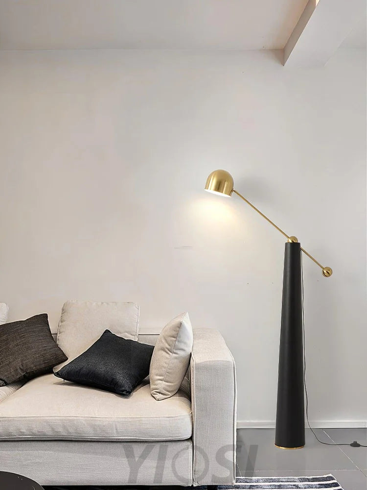 Metronome Floor Lamp ∅ 41.3″ - Flexible-1-Yiosilamp