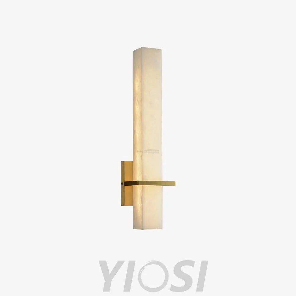 Milan Alabaster Wall Sconce Style A - Alabaster, Alabaster Wall Lamp-1-Yiosilamp