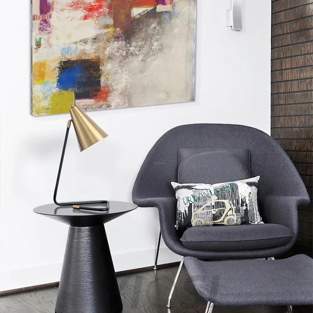Miles Medium Table Lamp ∅ 15″ - Reading-1-Yiosilamp