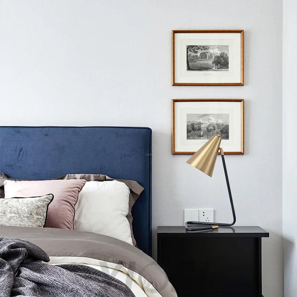 Miles Medium Table Lamp ∅ 15″ - Reading-1-Yiosilamp