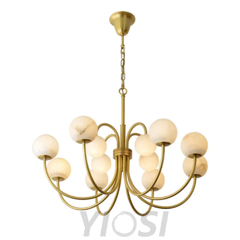 Milo Modern Marble Mhandelier Chandelier