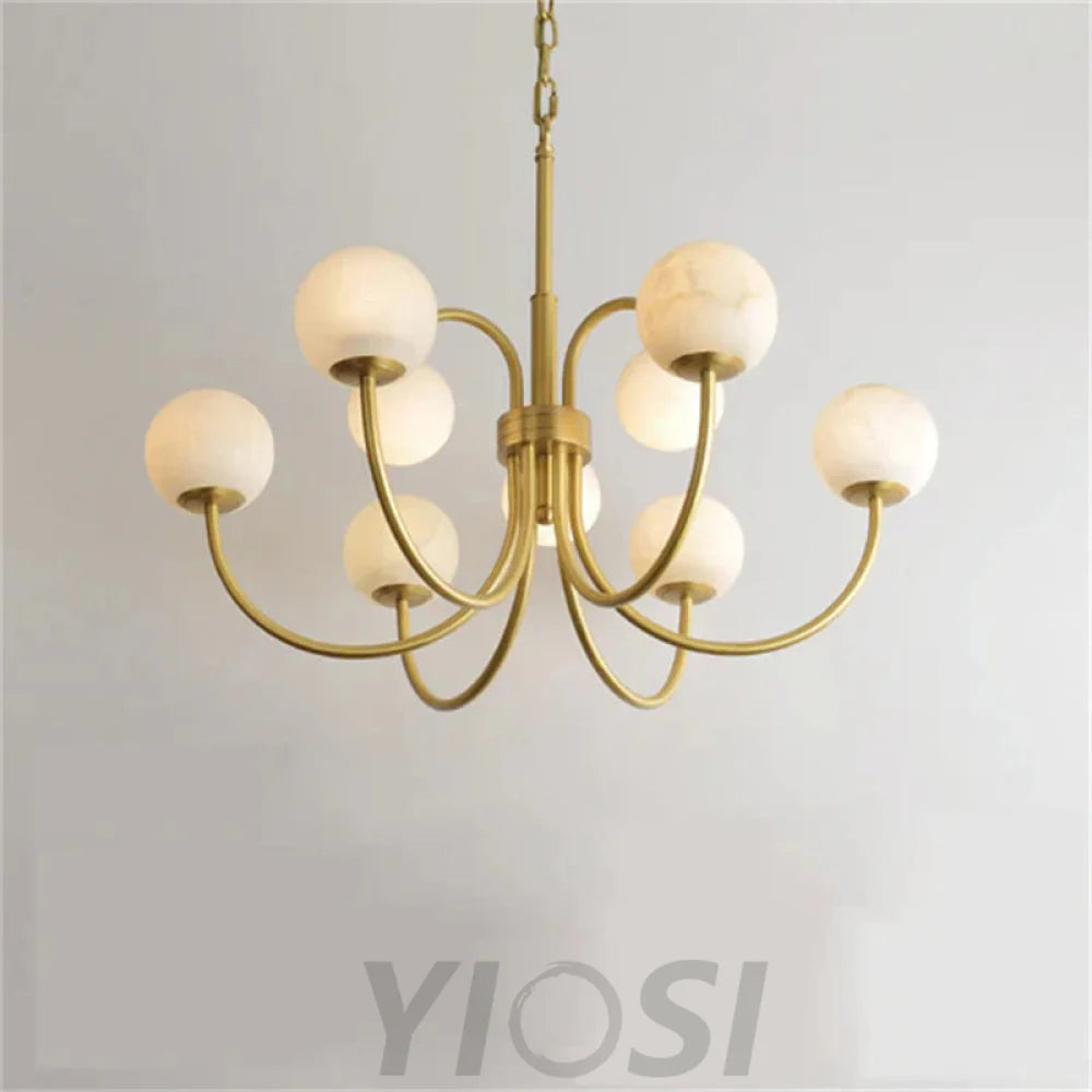 Milo Modern Marble Mhandelier Chandelier