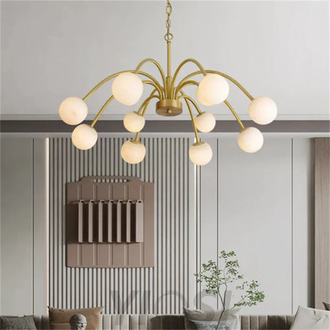 Milo Modern Marble Mhandelier Chandelier