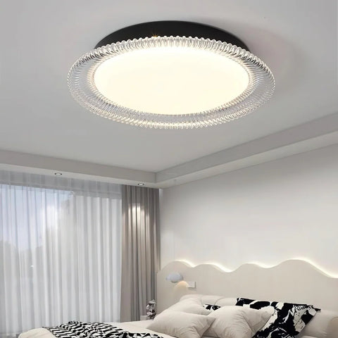 Mimi East Round Ceiling Lamp - Chloe, Flush Mounts-1-Yiosilamp