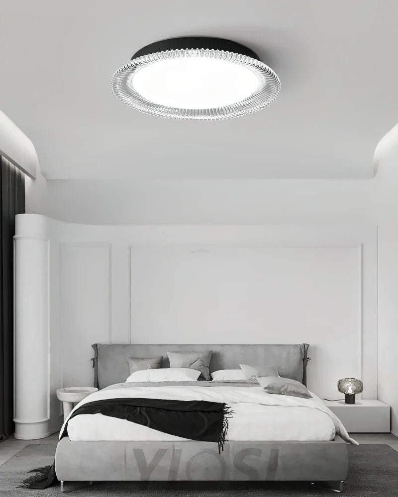 Mimi East Round Ceiling Lamp - Chloe, Flush Mounts-1-Yiosilamp