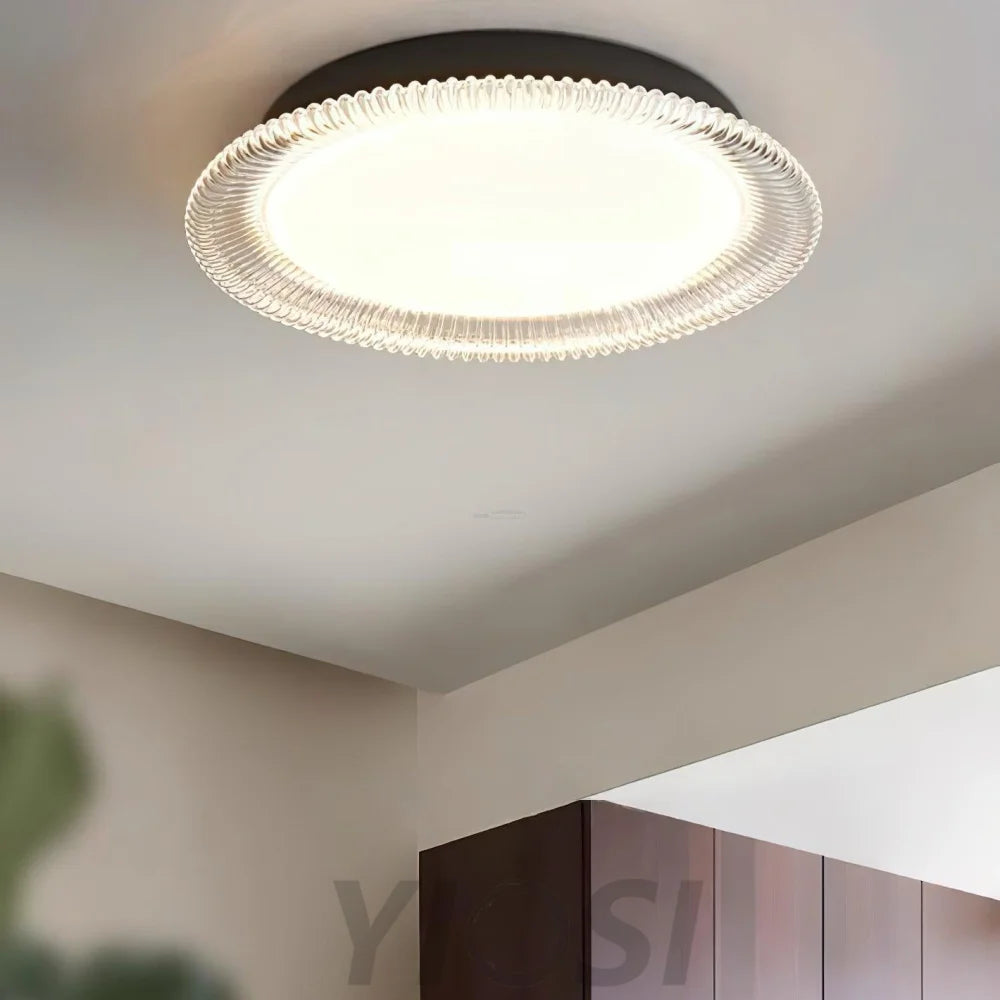 Mimi East Round Ceiling Lamp - Chloe, Flush Mounts-1-Yiosilamp