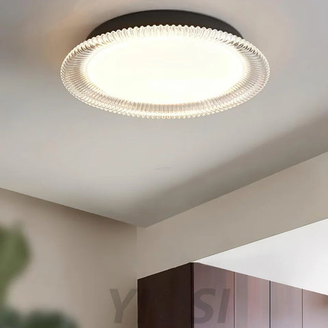 Mimi East Round Ceiling Lamp - Chloe, Flush Mounts-1-Yiosilamp