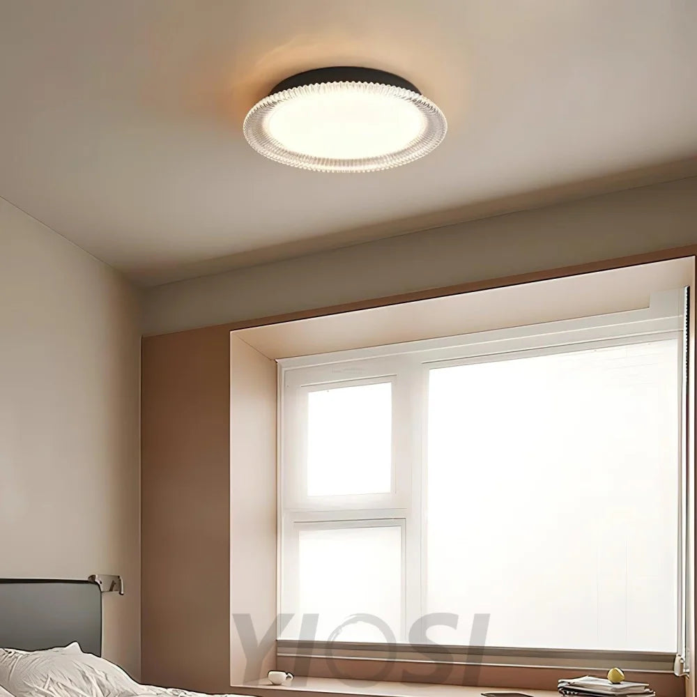 Mimi East Round Ceiling Lamp - Chloe, Flush Mounts-1-Yiosilamp