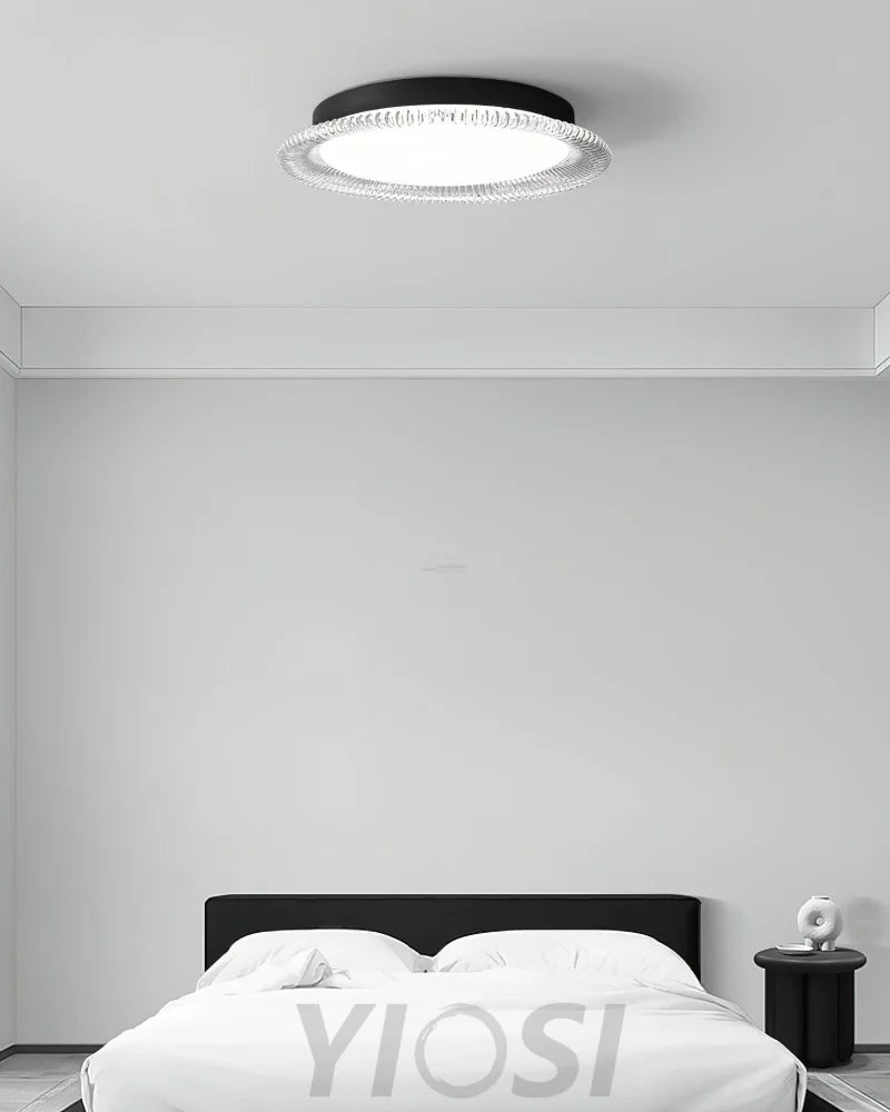 Mimi East Round Ceiling Lamp - Chloe, Flush Mounts-1-Yiosilamp
