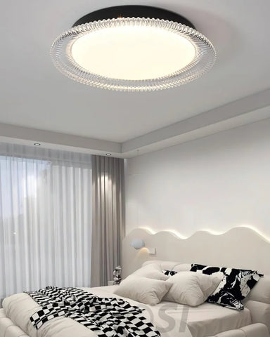 Mimi East Round Ceiling Lamp - Chloe, Flush Mounts-1-Yiosilamp