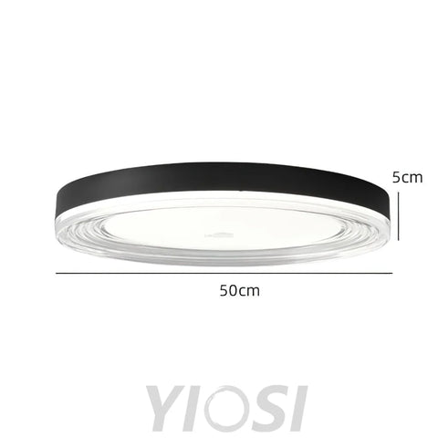 Mimi North Round Ceiling Lamp - Chloe, Flush Mounts-1-Yiosilamp