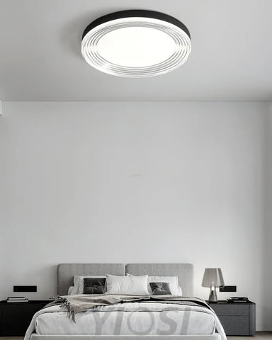 Mimi North Round Ceiling Lamp - Chloe, Flush Mounts-1-Yiosilamp