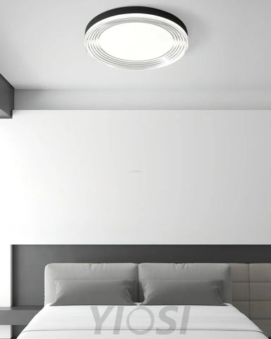 Mimi North Round Ceiling Lamp - Chloe, Flush Mounts-1-Yiosilamp