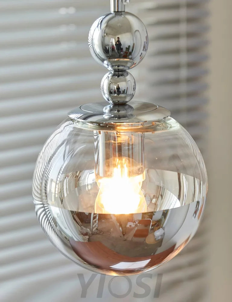 Mirrorball Pendant Light ∅ 5.9″ - Art Glass-1-Yiosilamp