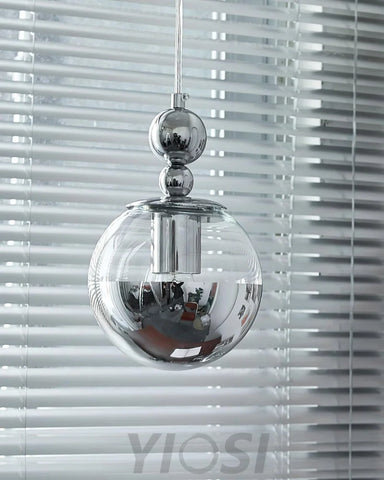 Mirrorball Pendant Light ∅ 5.9″ - Art Glass-1-Yiosilamp