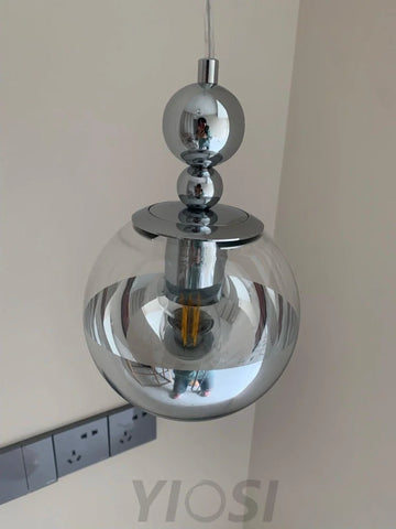 Mirrorball Pendant Light ∅ 5.9″ - Art Glass-1-Yiosilamp