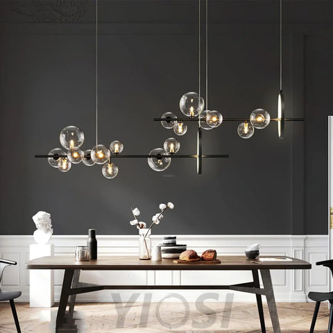 Mita Chandelier with 7/10 heads - Hailey-1-Yiosilamp
