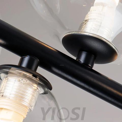 Mita Chandelier with 7/10 heads - Hailey-1-Yiosilamp