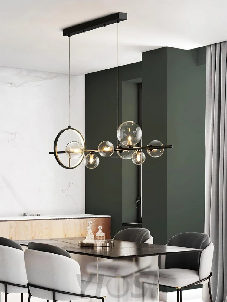 Mita Chandelier with 7/10 heads - Hailey-1-Yiosilamp