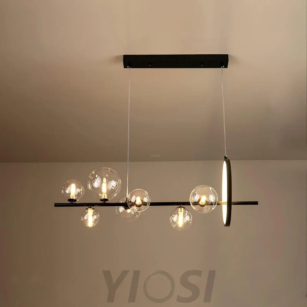 Mita Chandelier with 7/10 heads - Hailey-1-Yiosilamp